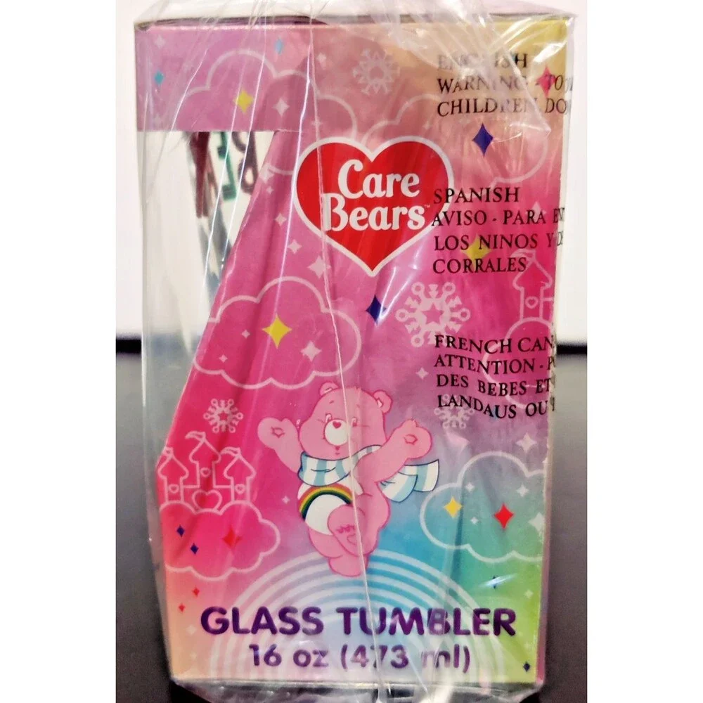 CARE BEARS 16oz Glass 